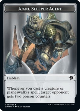 Image for Emblem - Ajani, Sleeper Agent (25) [Dominaria United] - Magic: The Gathering