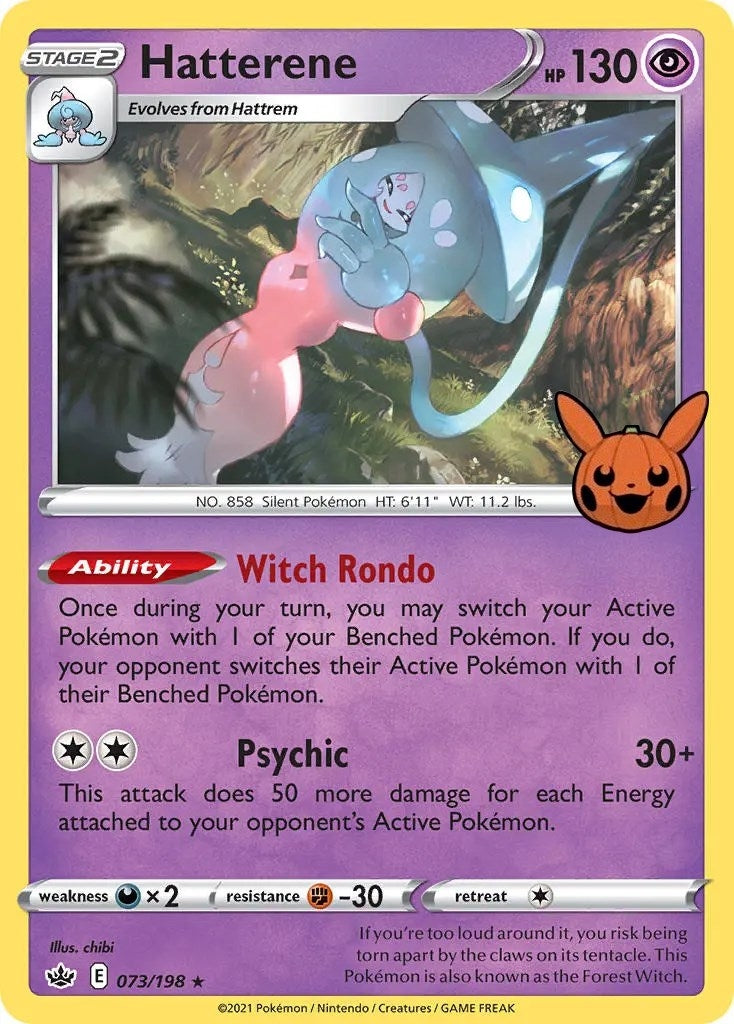 Image for Hatterene (073/198) [Trick or Trade BOOster Bundle] - Pokemon