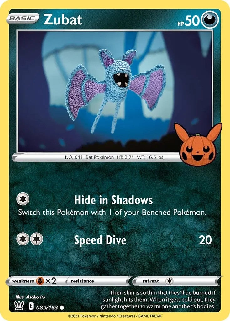 Image for Zubat (089/163) [Trick or Trade BOOster Bundle] - Pokemon