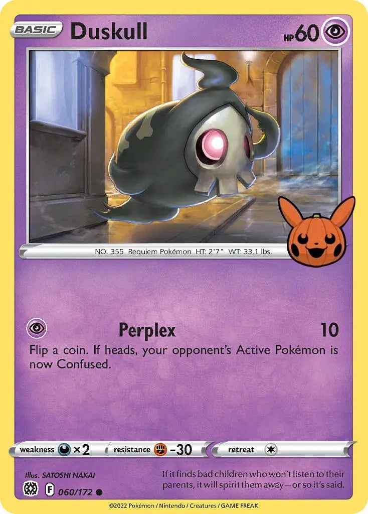 Image for Duskull (060/172) [Trick or Trade BOOster Bundle] - Pokemon