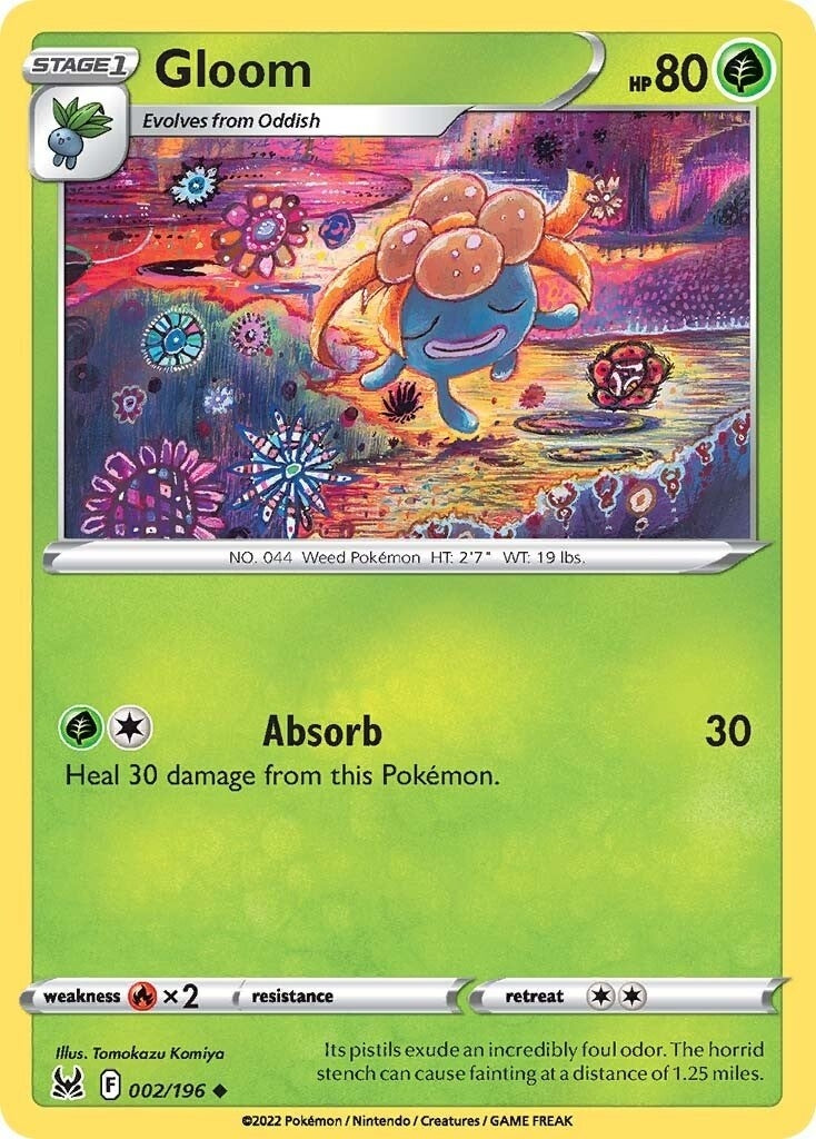 Image for Gloom (002/196) [SWSH11: Lost Origin] - Pokemon