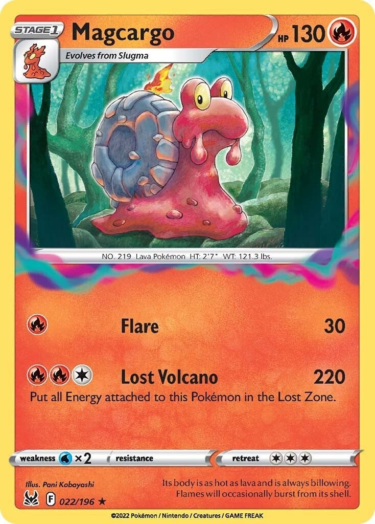 Image for Magcargo (022/196) [SWSH11: Lost Origin] - Pokemon