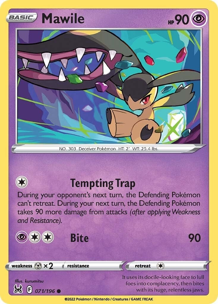 Image for Mawile (071/196) [SWSH11: Lost Origin] - Pokemon