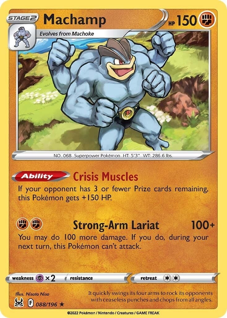 Image for Machamp (088/196) [SWSH11: Lost Origin] - Pokemon
