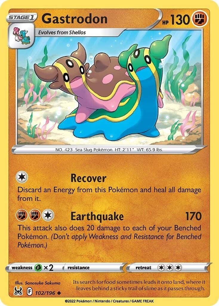 Image for Gastrodon (102/196) [SWSH11: Lost Origin] - Pokemon