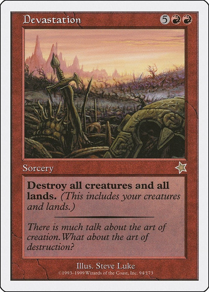 Image for Devastation (94) [Starter 1999] - Magic: The Gathering