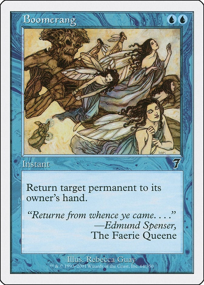 Image for Boomerang (64) [7th Edition] - Magic: The Gathering