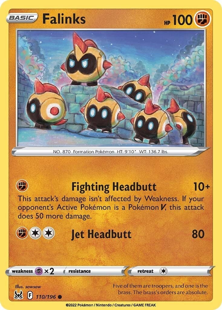 Image for Falinks (110/196) [SWSH11: Lost Origin] - Pokemon