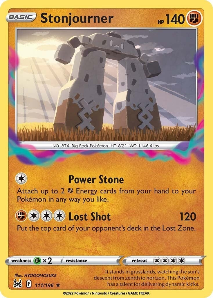 Image for Stonjourner (111/196) [SWSH11: Lost Origin] - Pokemon