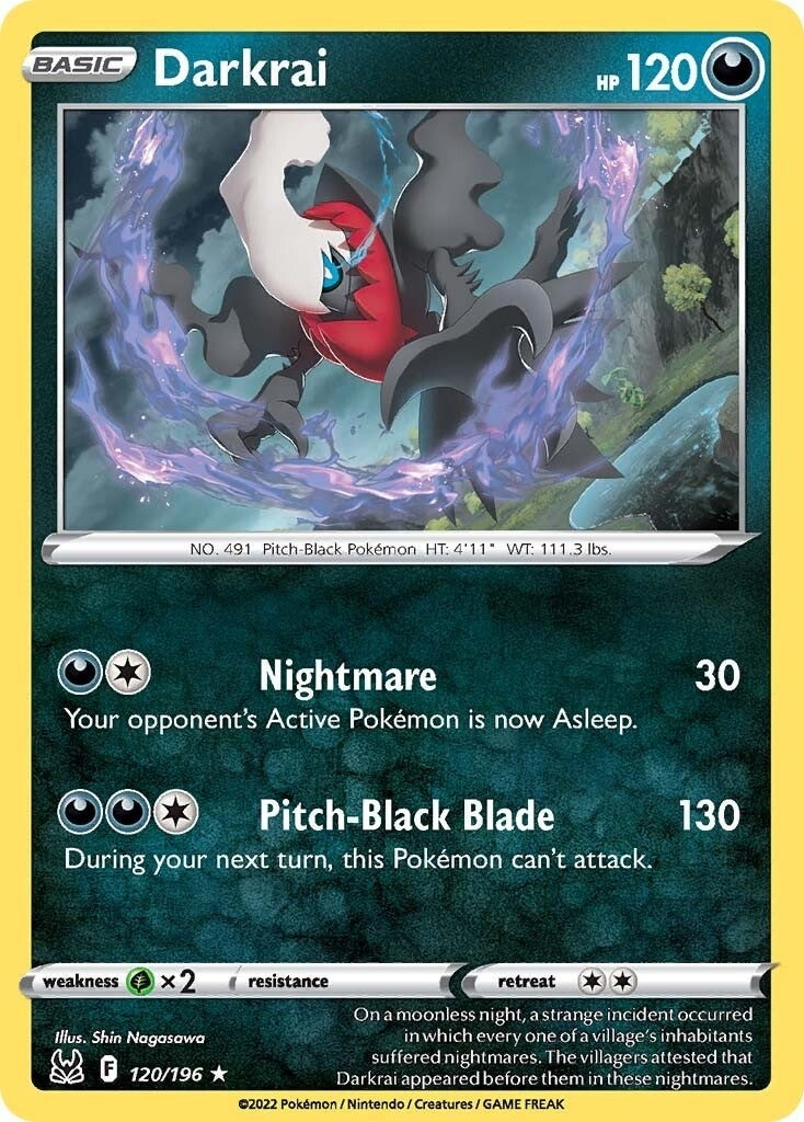 Darkrai (120/196) [SWSH11: Lost Origin]