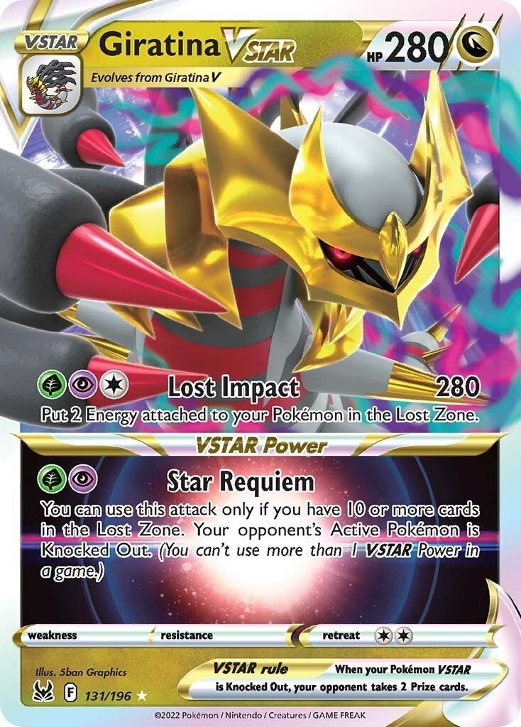 Image for Giratina VSTAR (131/196) [SWSH11: Lost Origin] - Pokemon