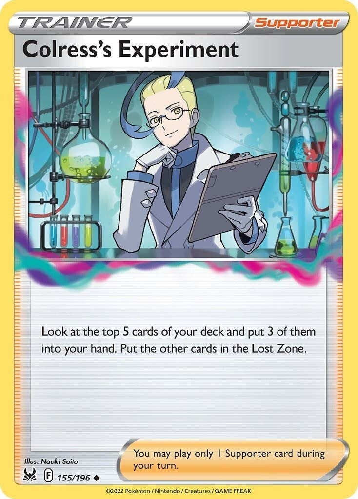 Image for Colress's Experiment (155/196) [SWSH11: Lost Origin] - Pokemon
