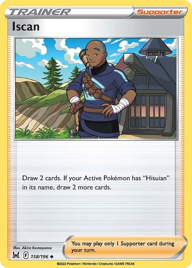 Image for Iscan (158/196) [SWSH11: Lost Origin] - Pokemon