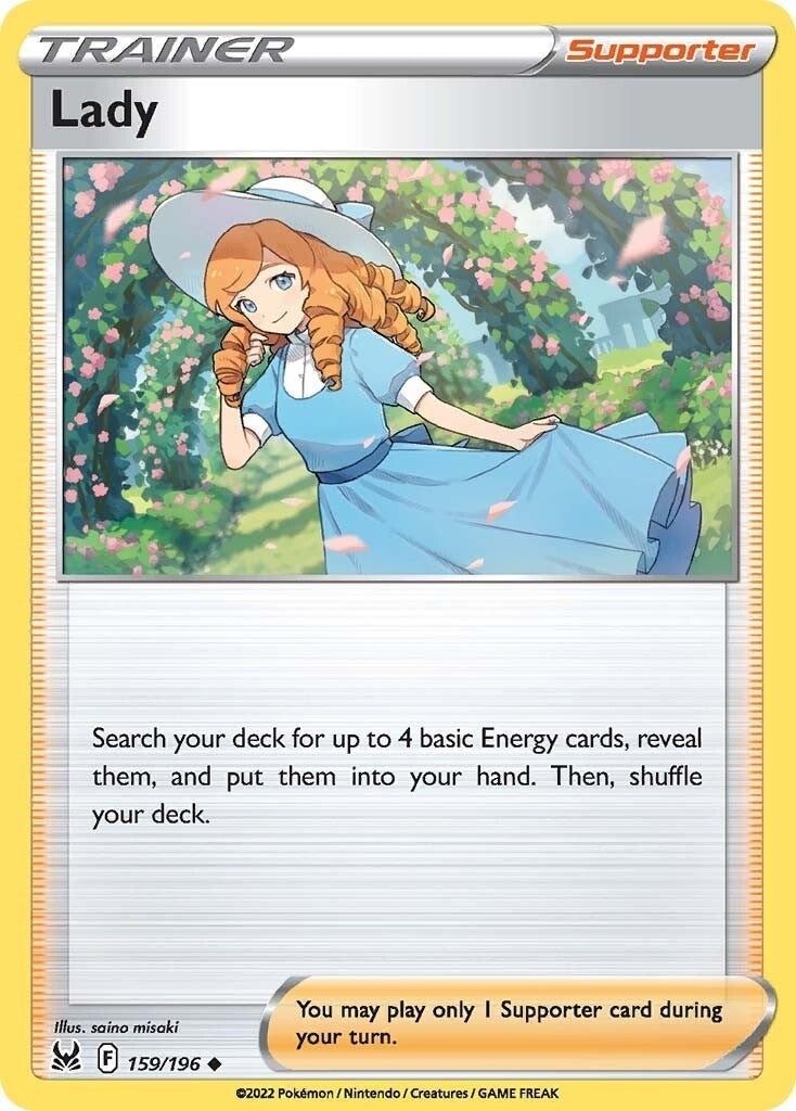 Image for Lady (159/196) [SWSH11: Lost Origin] - Pokemon