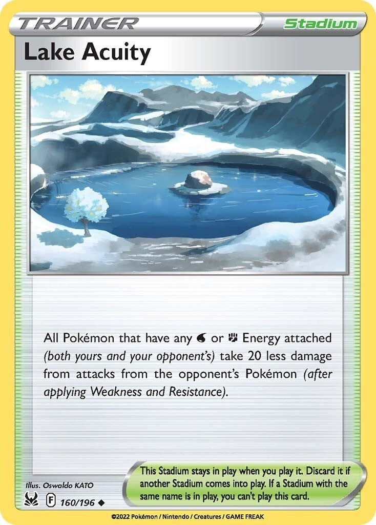Image for Lake Acuity (160/196) [SWSH11: Lost Origin] - Pokemon