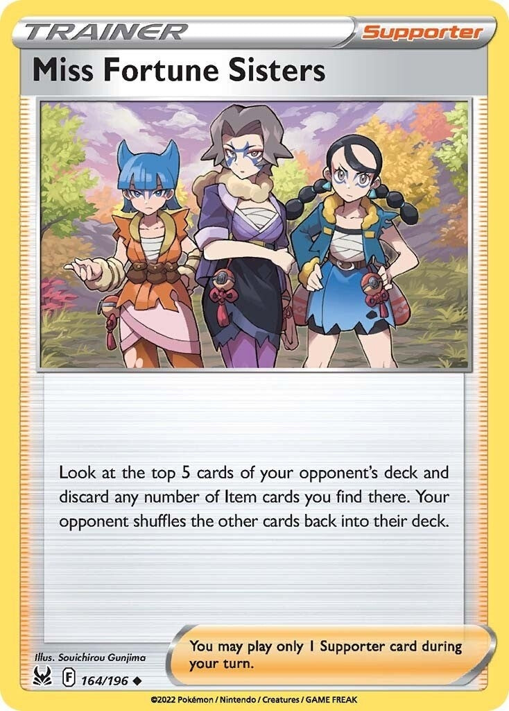 Image for Miss Fortune Sisters (164/196) [SWSH11: Lost Origin] - Pokemon