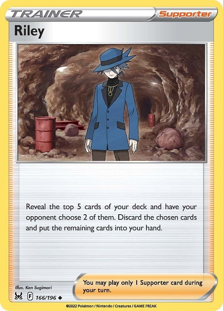 Image for Riley (166/196) [SWSH11: Lost Origin] - Pokemon