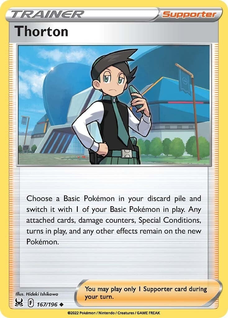 Image for Thorton (167/196) [SWSH11: Lost Origin] - Pokemon