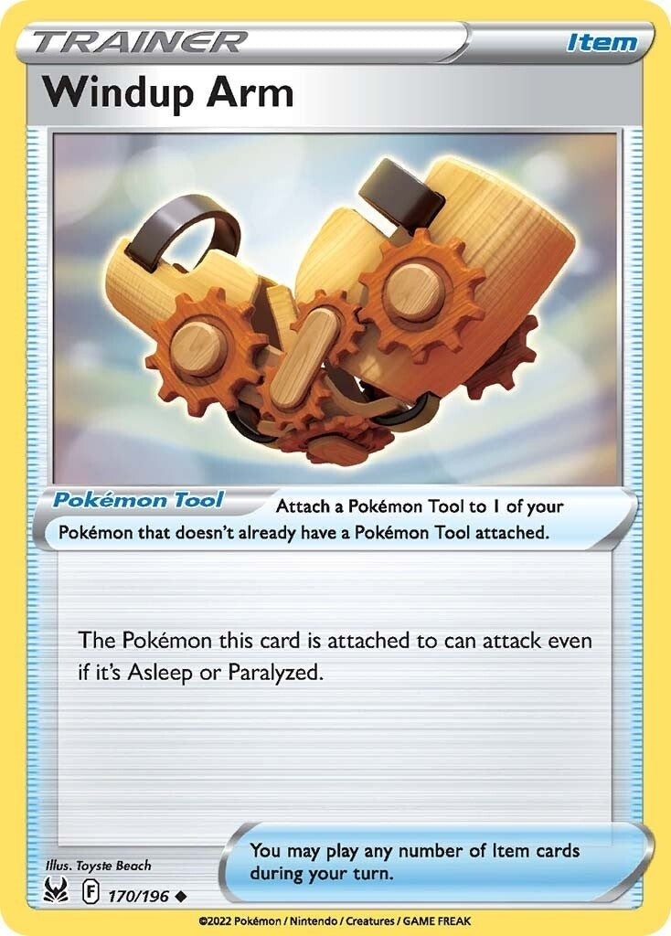 Image for Windup Arm (170/196) [SWSH11: Lost Origin] - Pokemon
