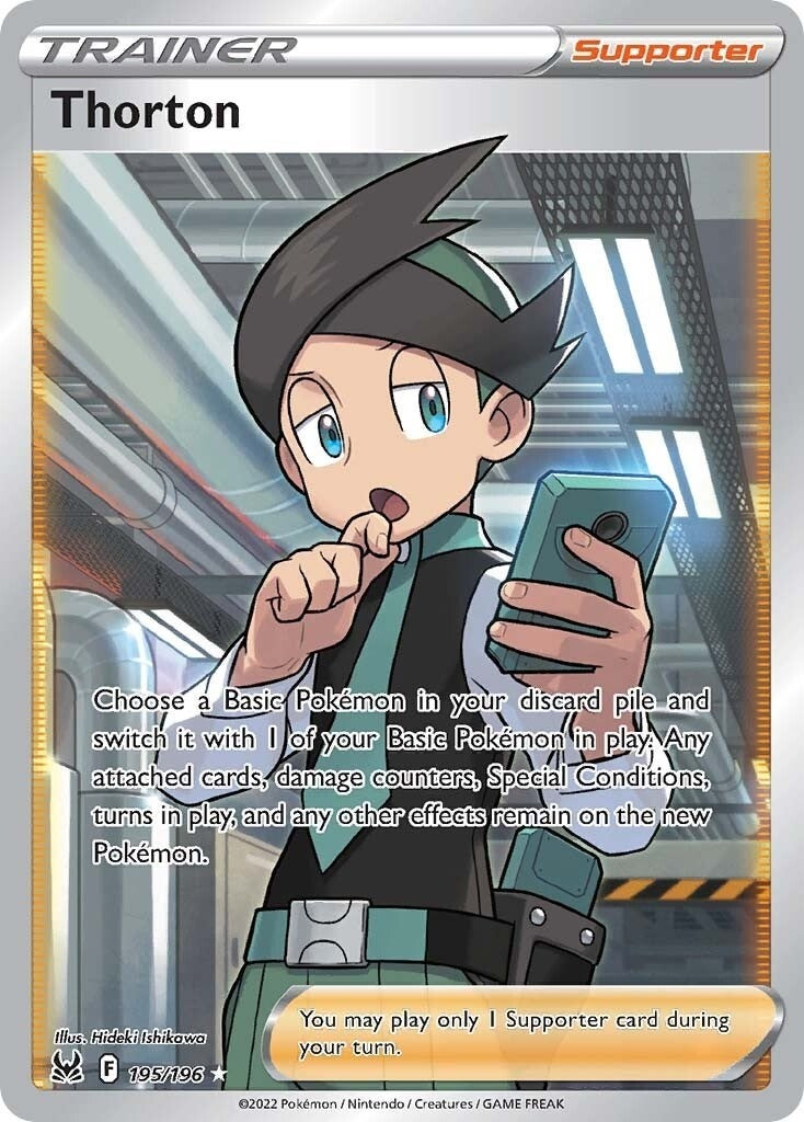 Image for Thorton (Full Art) (195/196) [SWSH11: Lost Origin] - Pokemon