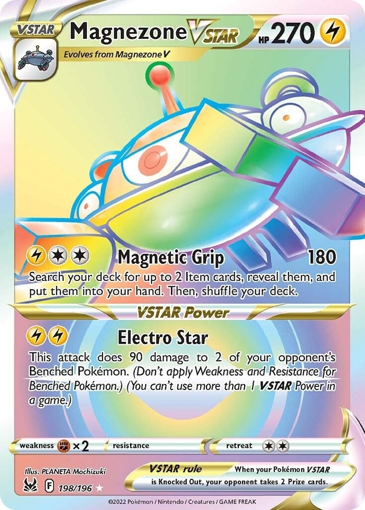 Image for Magnezone VSTAR (Secret) (198/196) [SWSH11: Lost Origin] - Pokemon