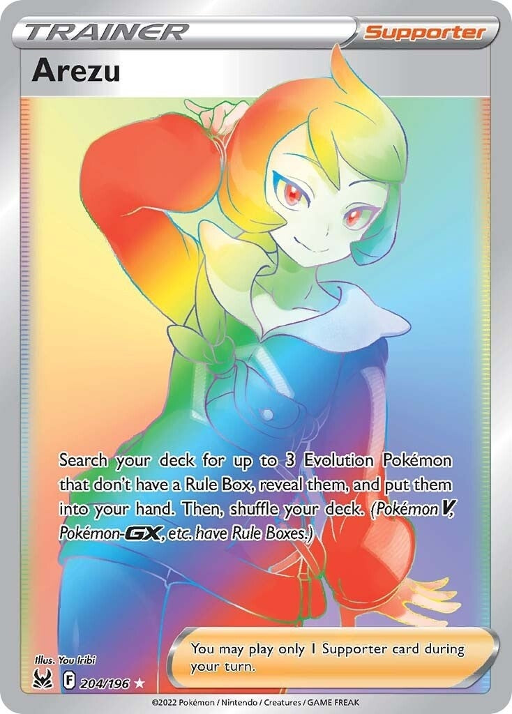 Image for Arezu (Secret) (204/196) [SWSH11: Lost Origin] - Pokemon
