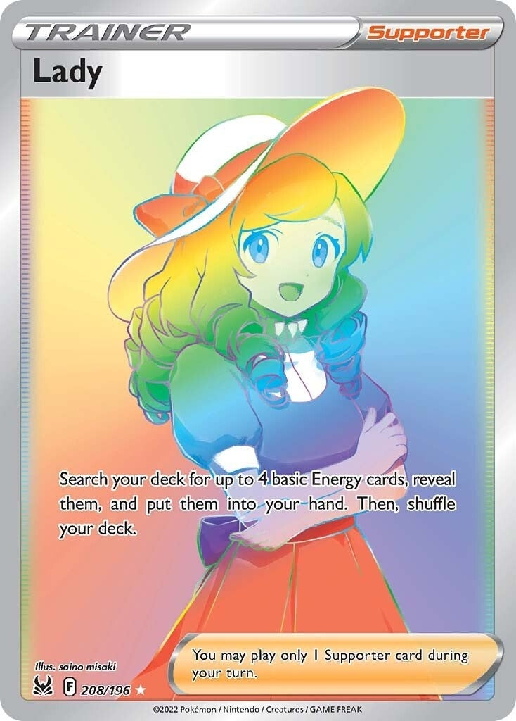 Image for Lady (Secret) (208/196) [SWSH11: Lost Origin] - Pokemon