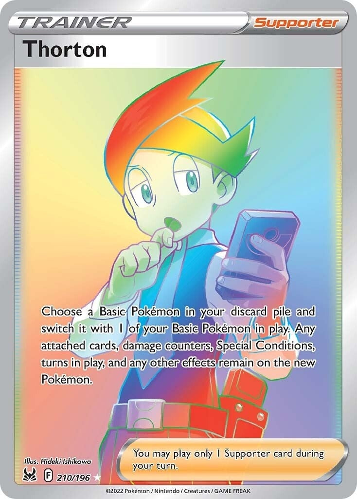 Image for Thorton (Secret) (210/196) [SWSH11: Lost Origin] - Pokemon
