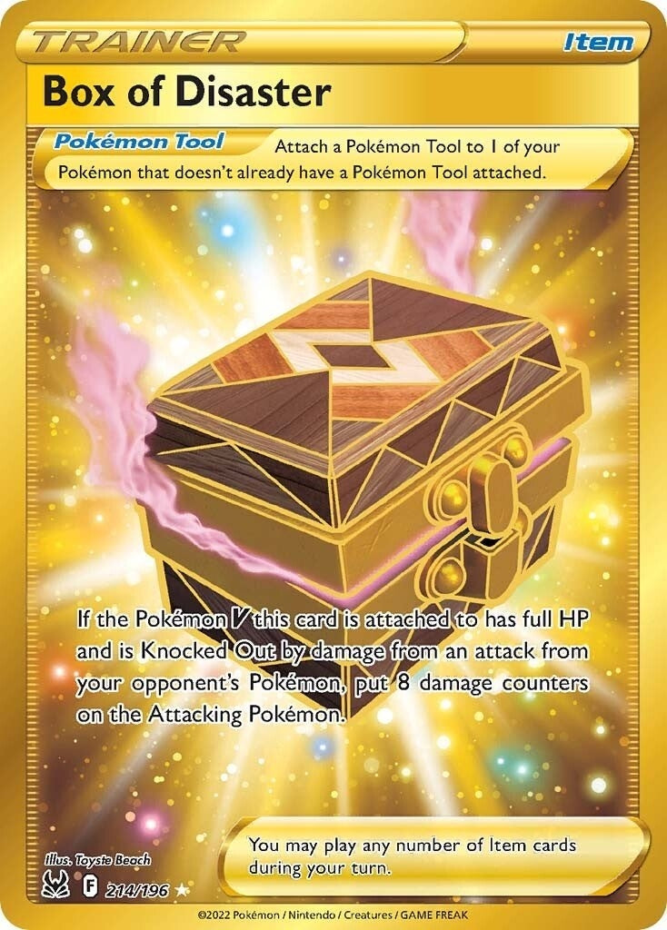 Image for Box of Disaster (Secret) (214/196) [SWSH11: Lost Origin] - Pokemon