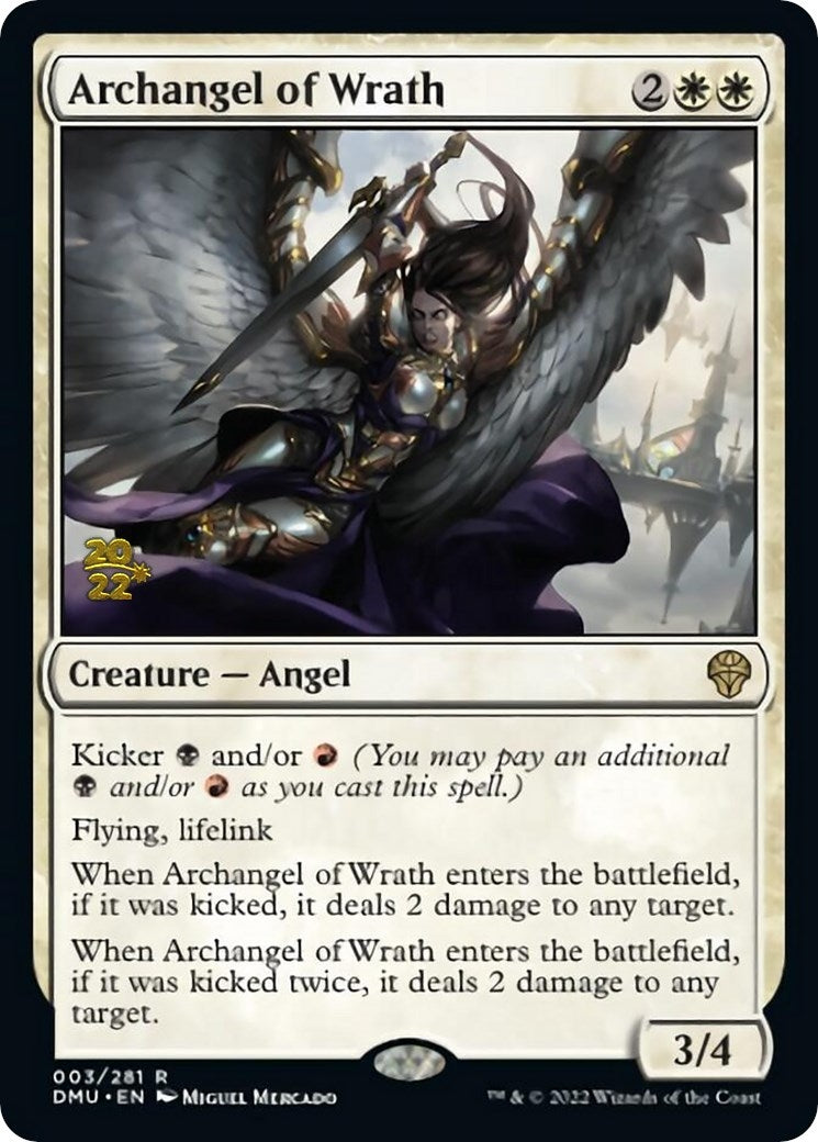 Image for Archangel of Wrath (3) [Prerelease Cards] - Magic: The Gathering