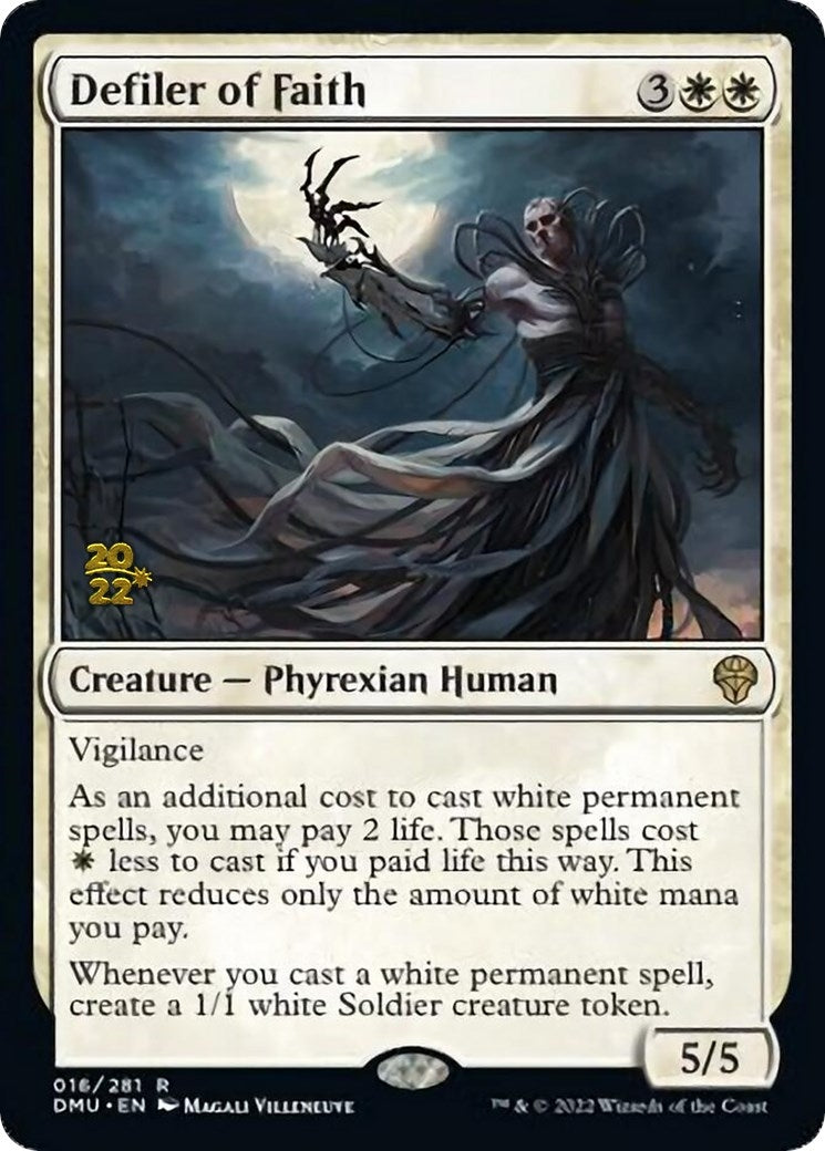 Image for Defiler of Faith (16) [Prerelease Cards] - Magic: The Gathering