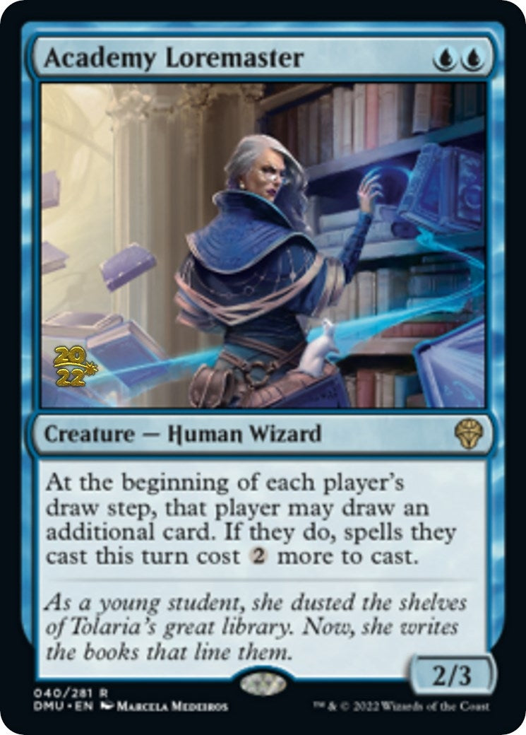 Image for Academy Loremaster (40) [Prerelease Cards] - Magic: The Gathering