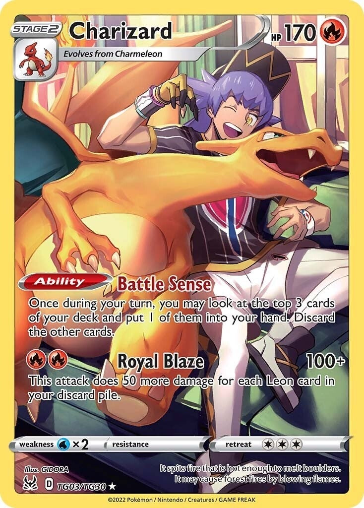 Image for Charizard (TG03/TG30) [SWSH11: Lost Origin Trainer Gallery] - Pokemon