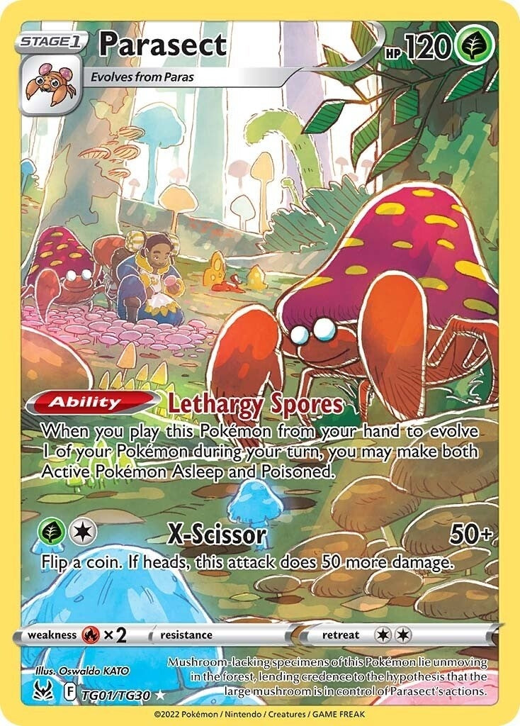 Image for Parasect (TG01/TG30) [SWSH11: Lost Origin Trainer Gallery] - Pokemon