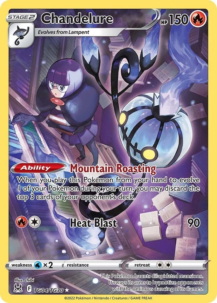 Image for Chandelure (TG04/TG30) [SWSH11: Lost Origin Trainer Gallery] - Pokemon