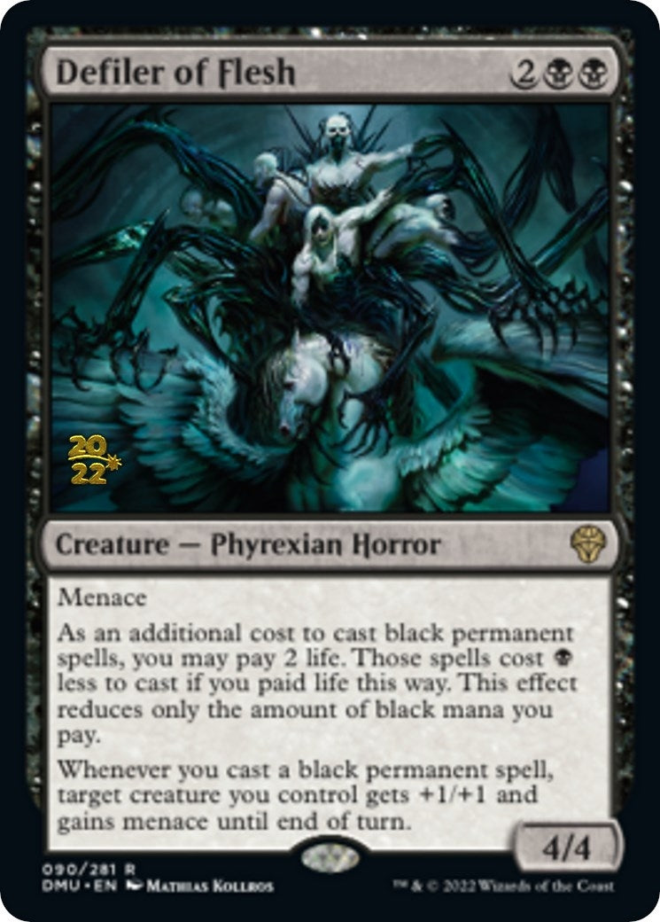 Image for Defiler of Flesh (90) [Prerelease Cards] - Magic: The Gathering