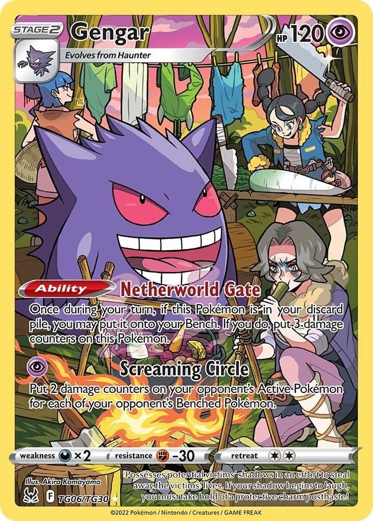 Image for Gengar (TG06/TG30) [SWSH11: Lost Origin Trainer Gallery] - Pokemon