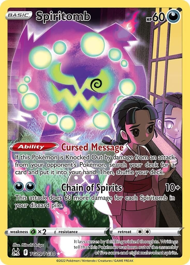 Image for Spiritomb (TG09/TG30) [SWSH11: Lost Origin Trainer Gallery] - Pokemon