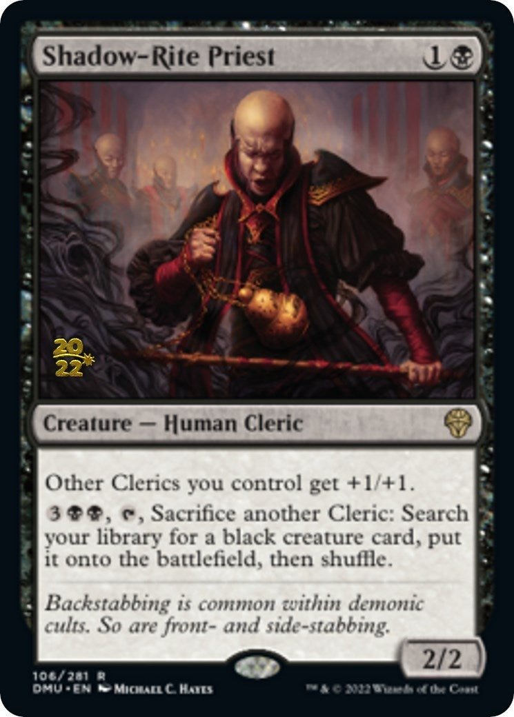 Image for Shadow-Rite Priest (106) [Prerelease Cards] - Magic: The Gathering