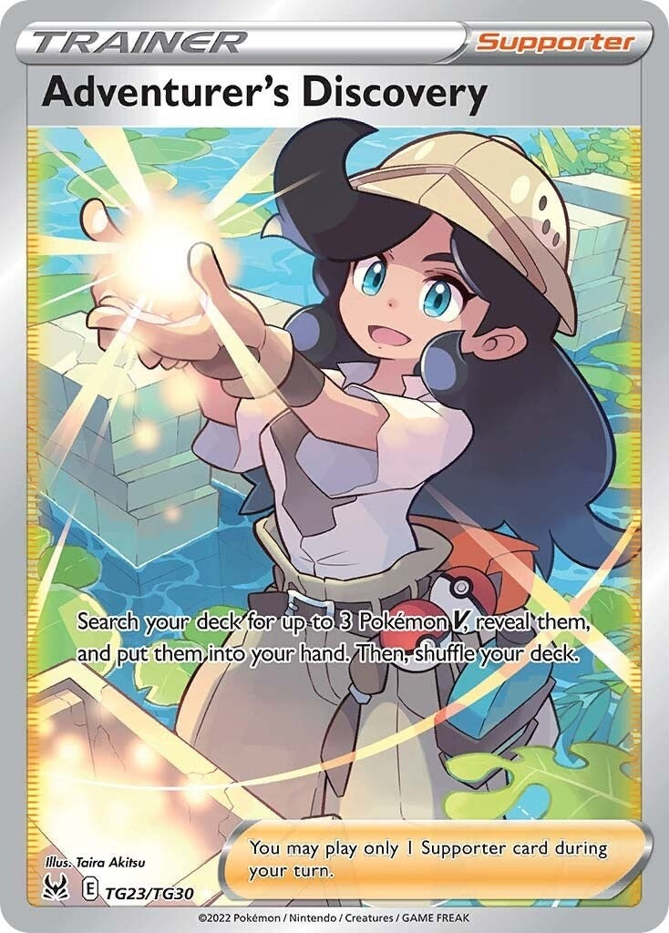 Image for Adventurer's Discovery (TG23/TG30) [SWSH11: Lost Origin Trainer Gallery] - Pokemon