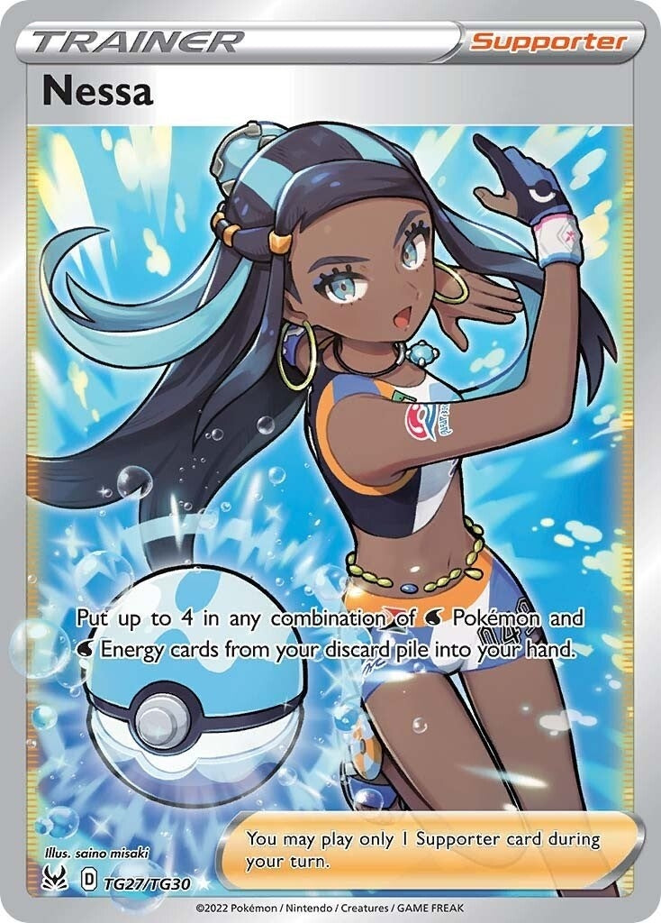 Image for Nessa (TG27/TG30) [SWSH11: Lost Origin Trainer Gallery] - Pokemon