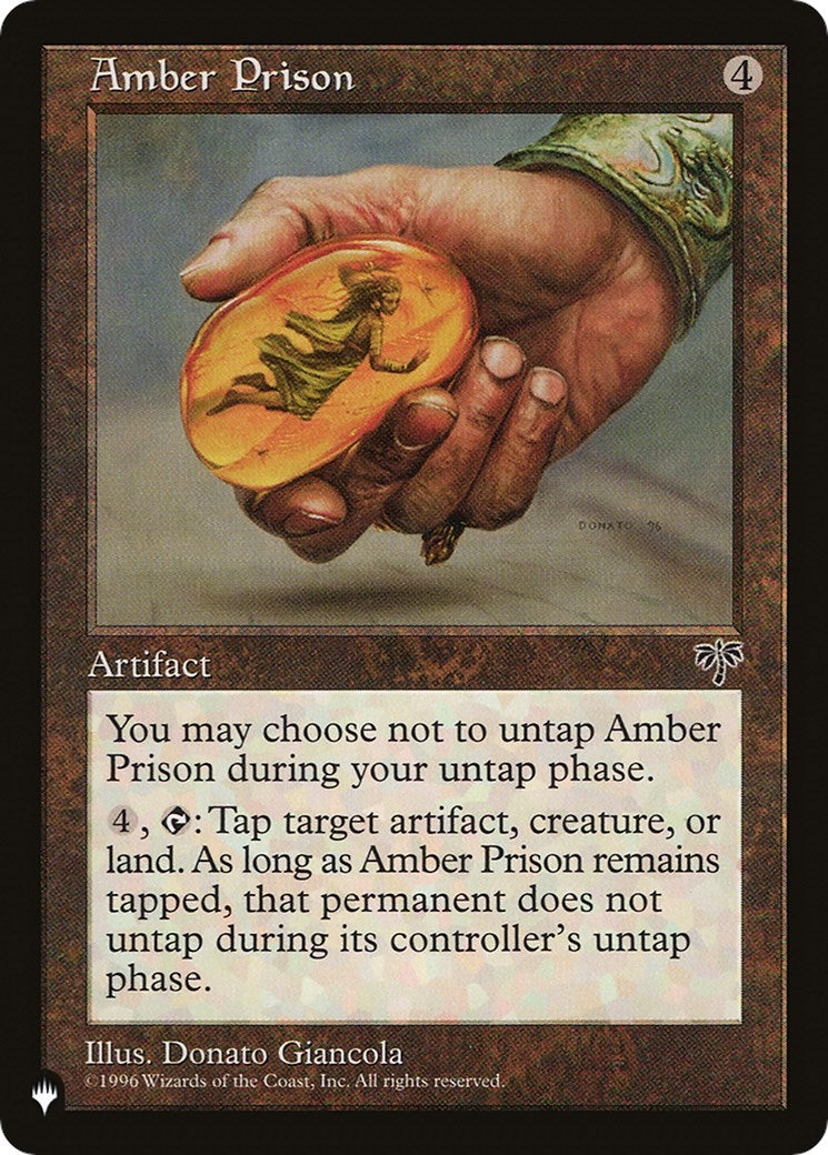 Image for Amber Prison [The List Reprints] - Magic: The Gathering
