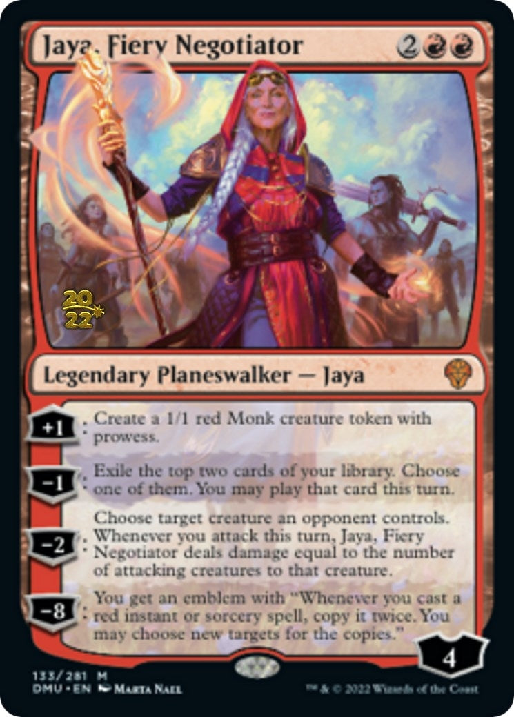 Image for Jaya, Fiery Negotiator (133) [Prerelease Cards] - Magic: The Gathering