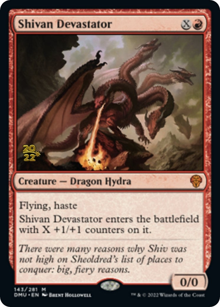 Image for Shivan Devastator (143) [Prerelease Cards] - Magic: The Gathering