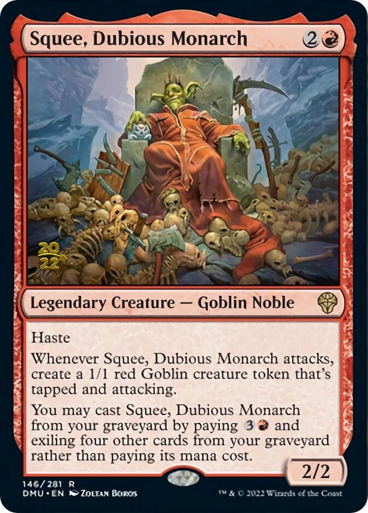 Image for Squee, Dubious Monarch (146) [Prerelease Cards] - Magic: The Gathering