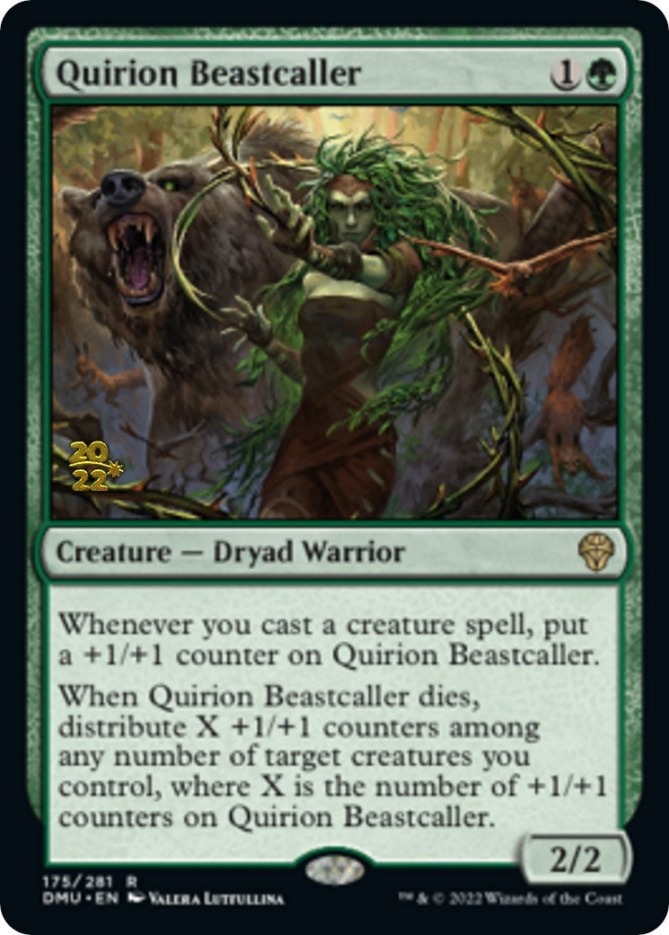 Image for Quirion Beastcaller (175) [Prerelease Cards] - Magic: The Gathering