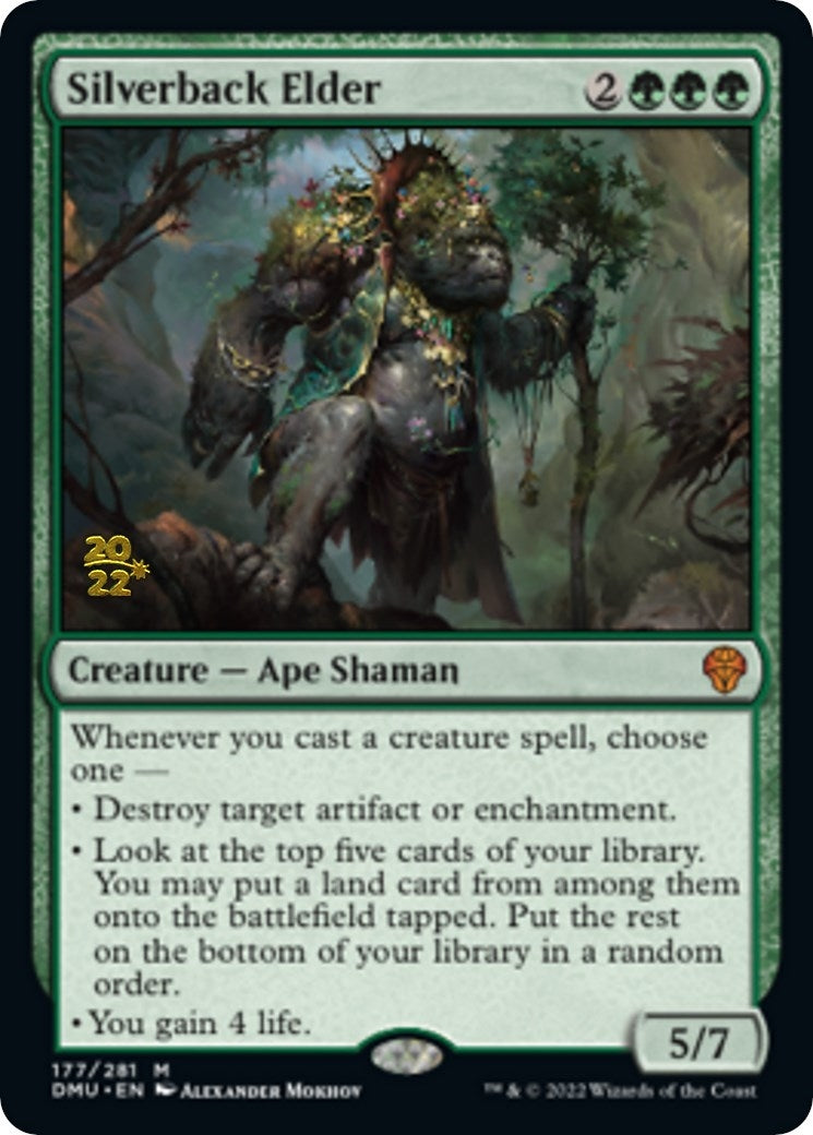Image for Silverback Elder (177) [Prerelease Cards] - Magic: The Gathering