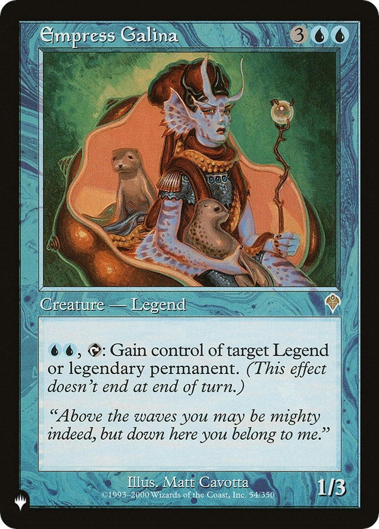 Image for Empress Galina (54/350) [The List Reprints] - Magic: The Gathering
