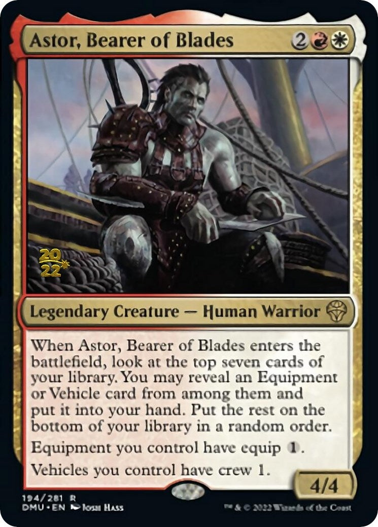 Image for Astor, Bearer of Blades (194) [Prerelease Cards] - Magic: The Gathering