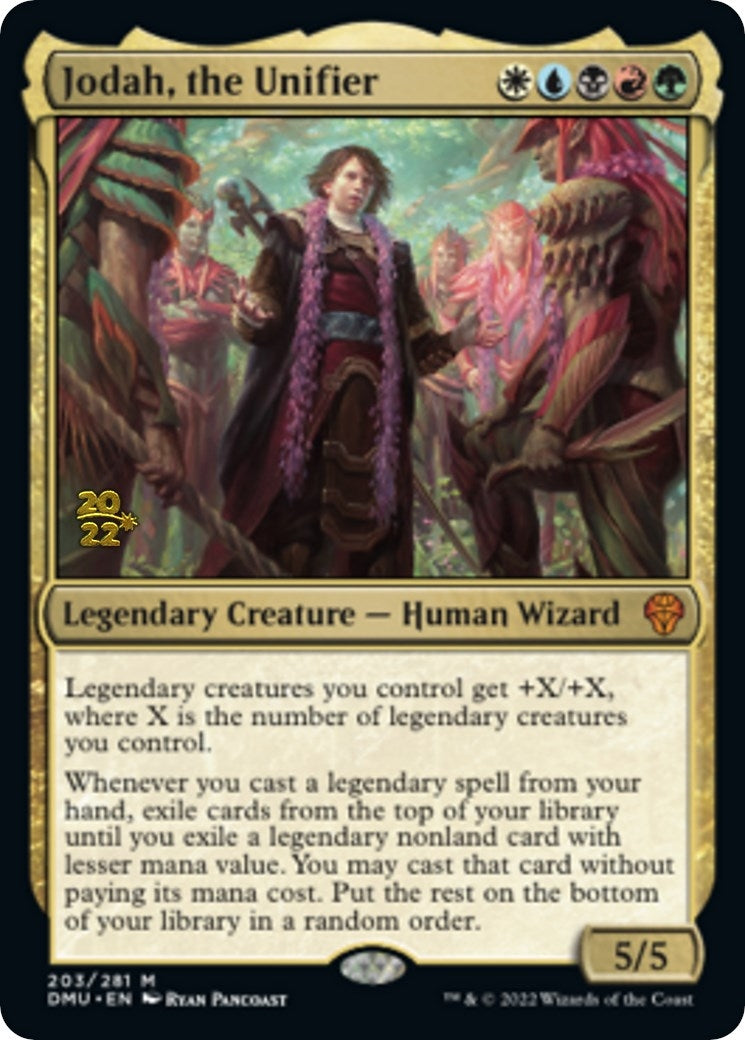 Image for Jodah, the Unifier (203) [Prerelease Cards] - Magic: The Gathering